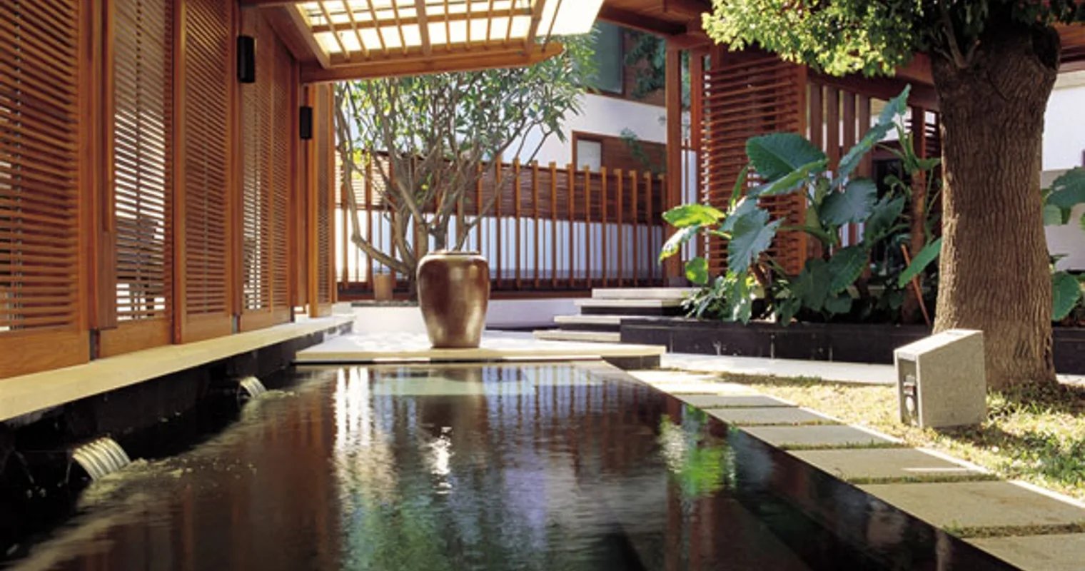 Villa 32, the pool
