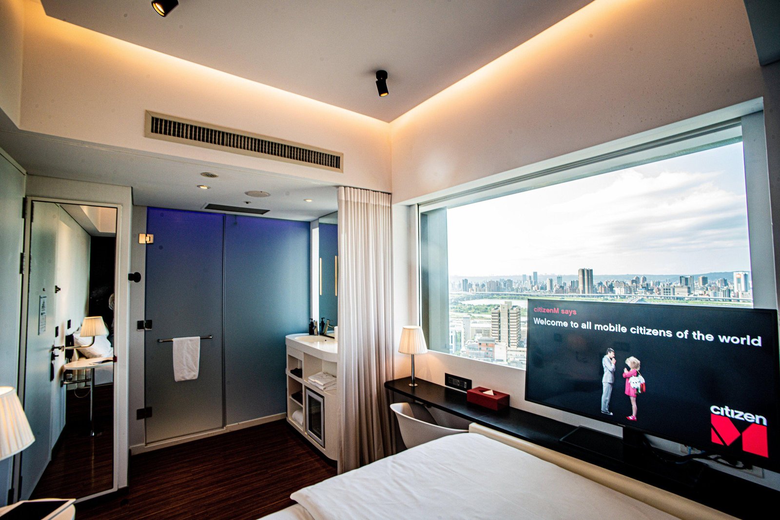 citizenM Taipei North Gate — rooms