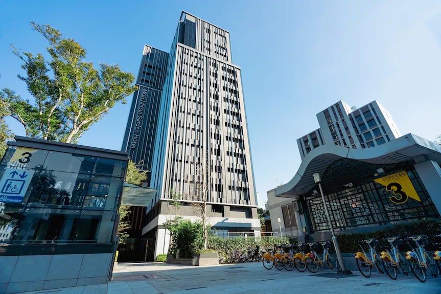 MGH Mitsui Garden Hotel Taipei Zhongxiao — backstory