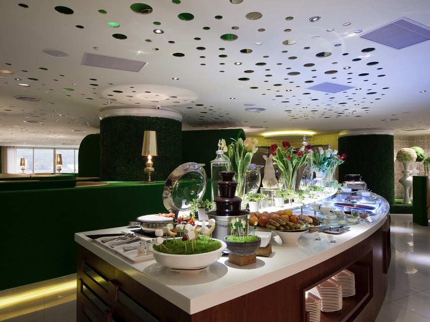 Wego Boutique Hotel Dazhi, green maze restaurant