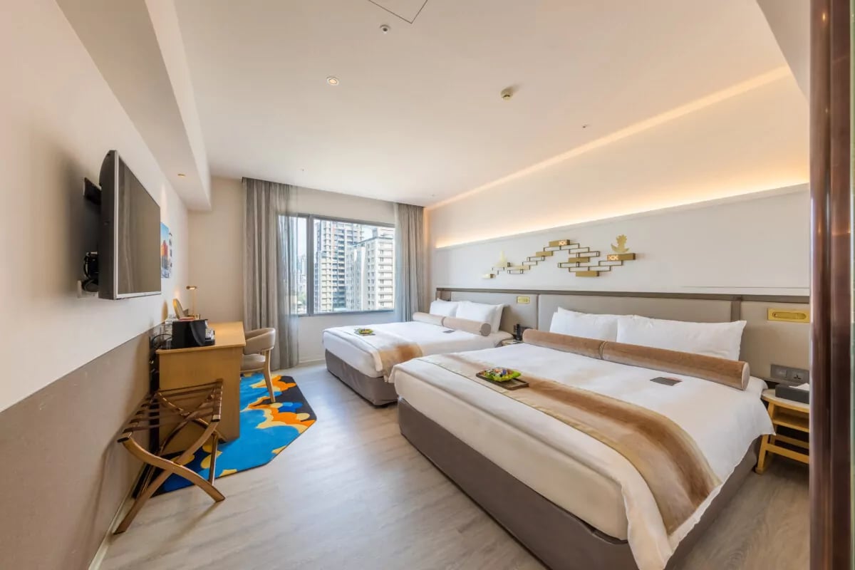 Taipei Garden Hotel — rooms