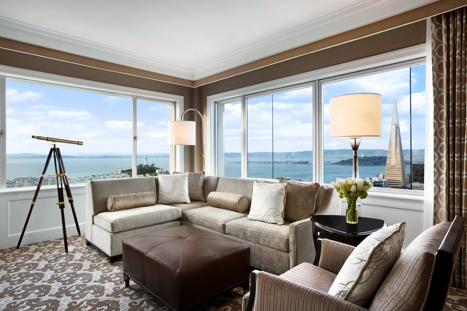 Fairmont San Francisco, rooms
