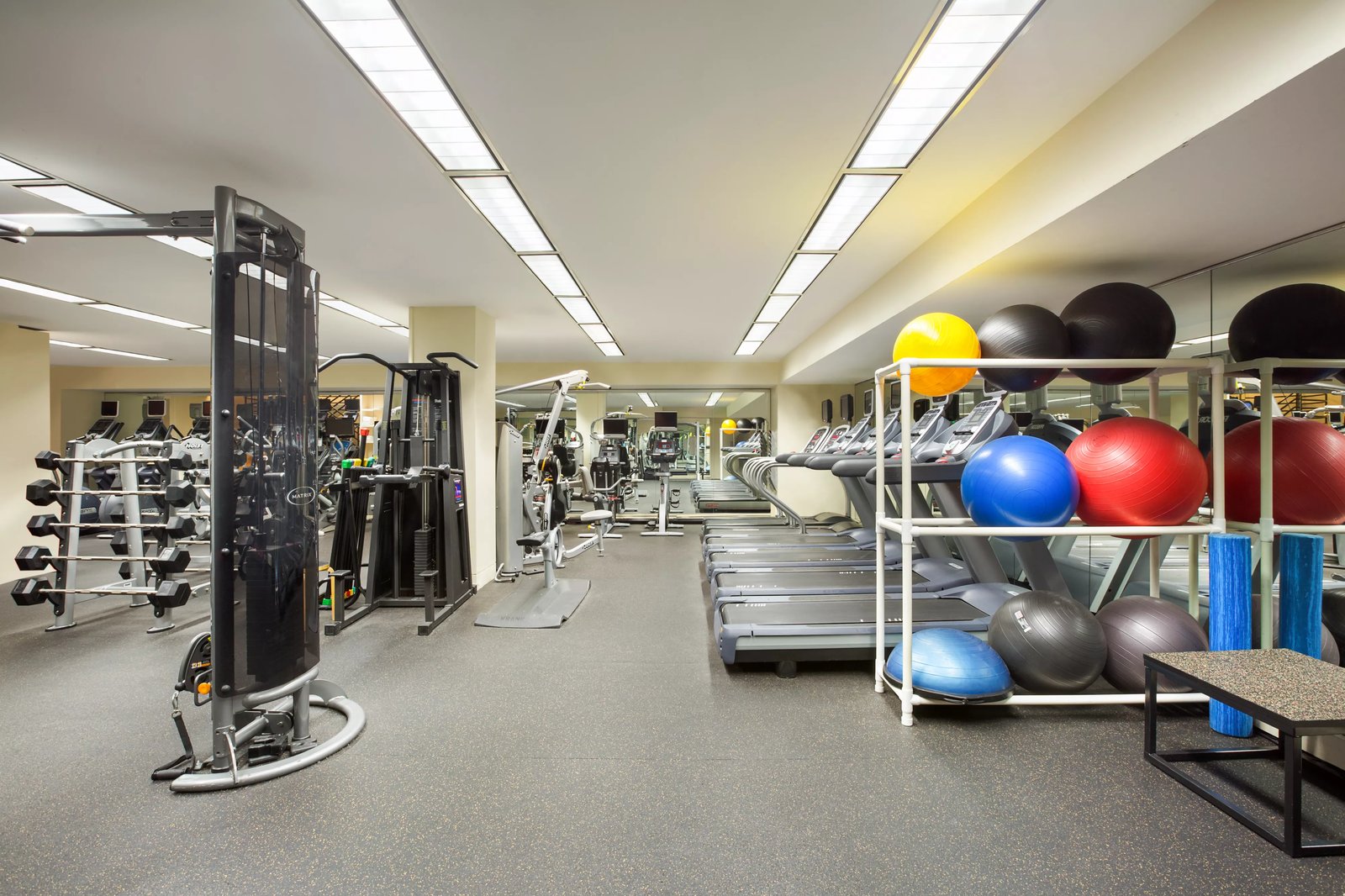 Fairmont San Francisco, the gym