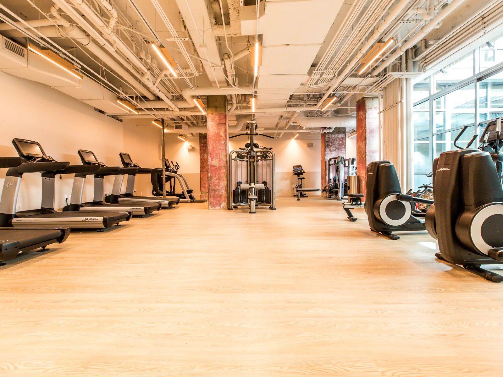 Hotel Kabuki, the gym