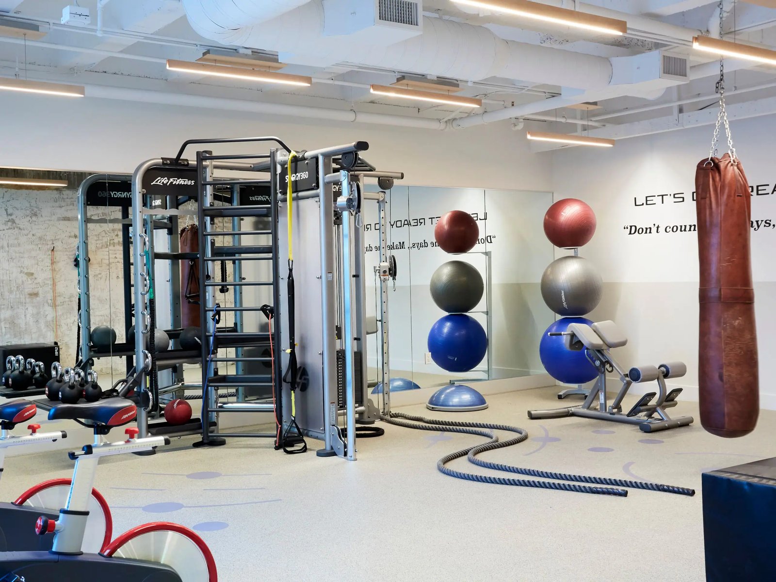 Hotel Kabuki, the gym