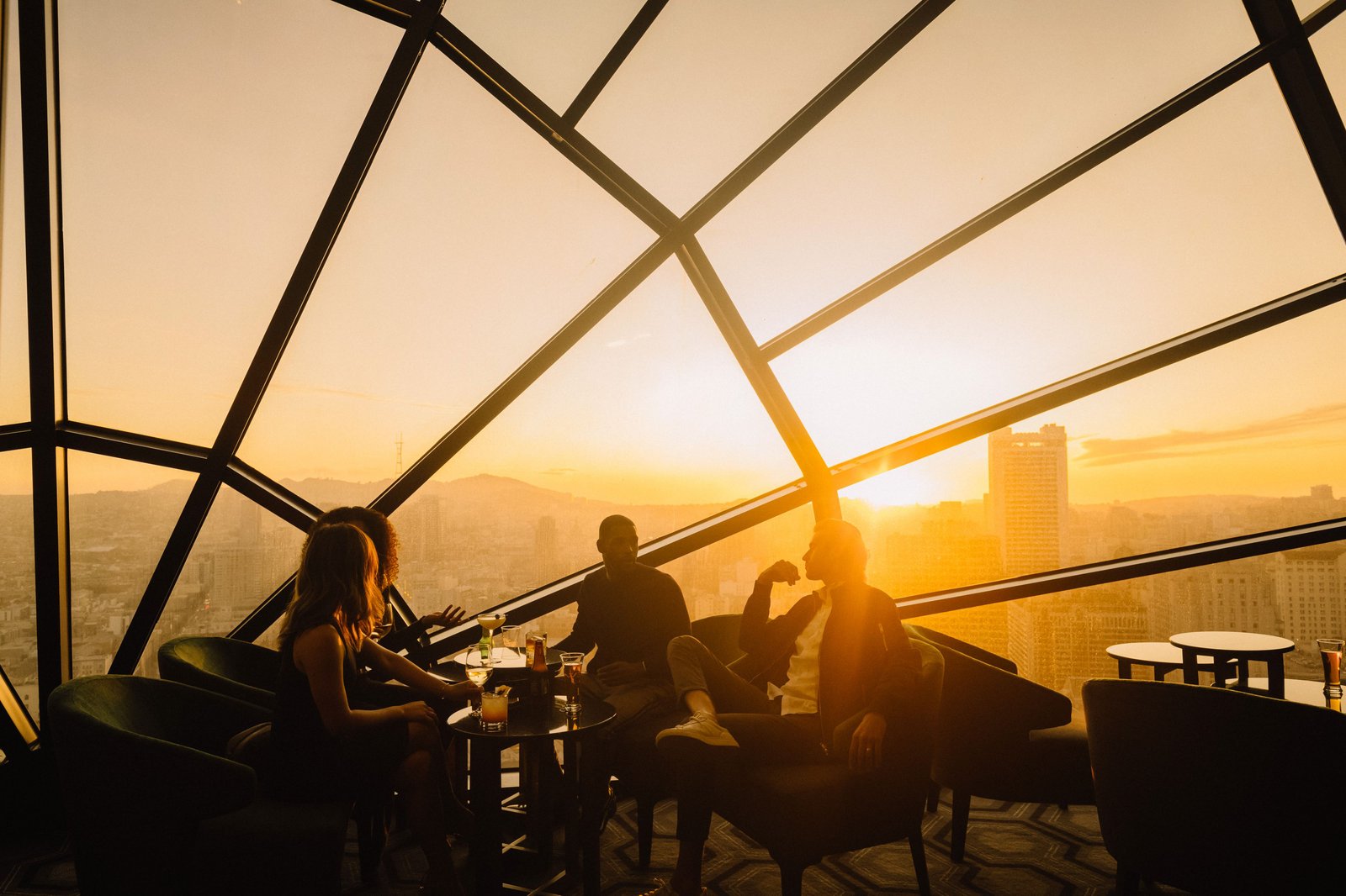 San Francisco Marriott Marquis, the view lounge