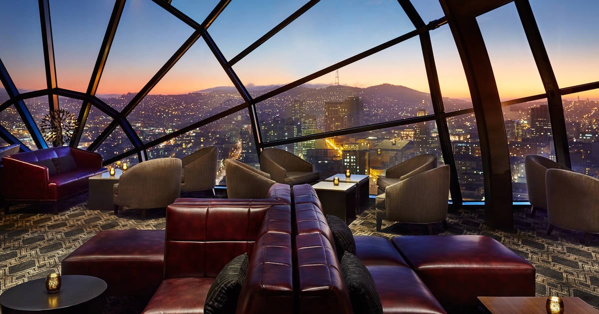 San Francisco Marriott Marquis, the view lounge