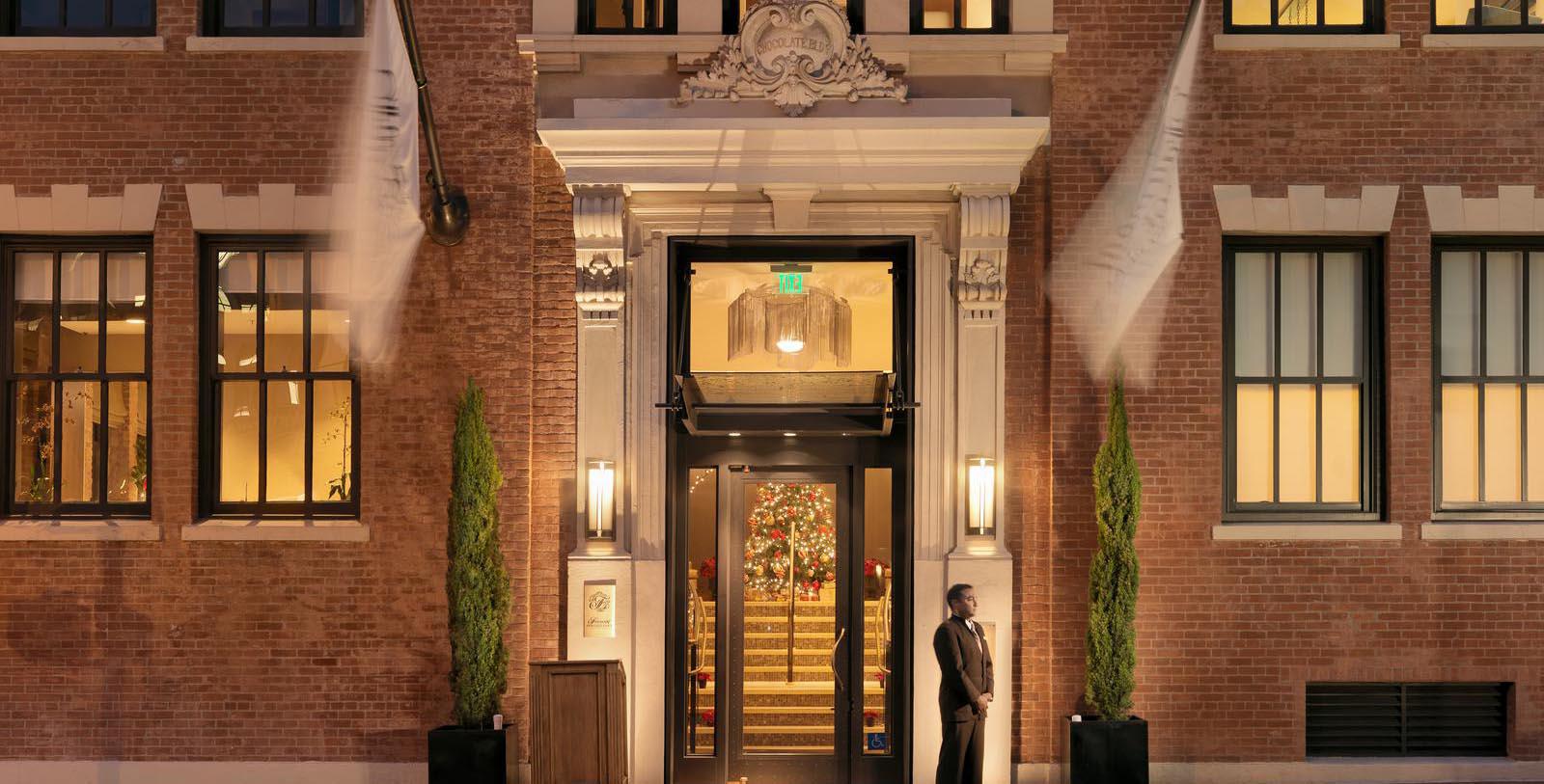 Fairmont Heritage Place, Ghirardelli Square Hotel — backstory