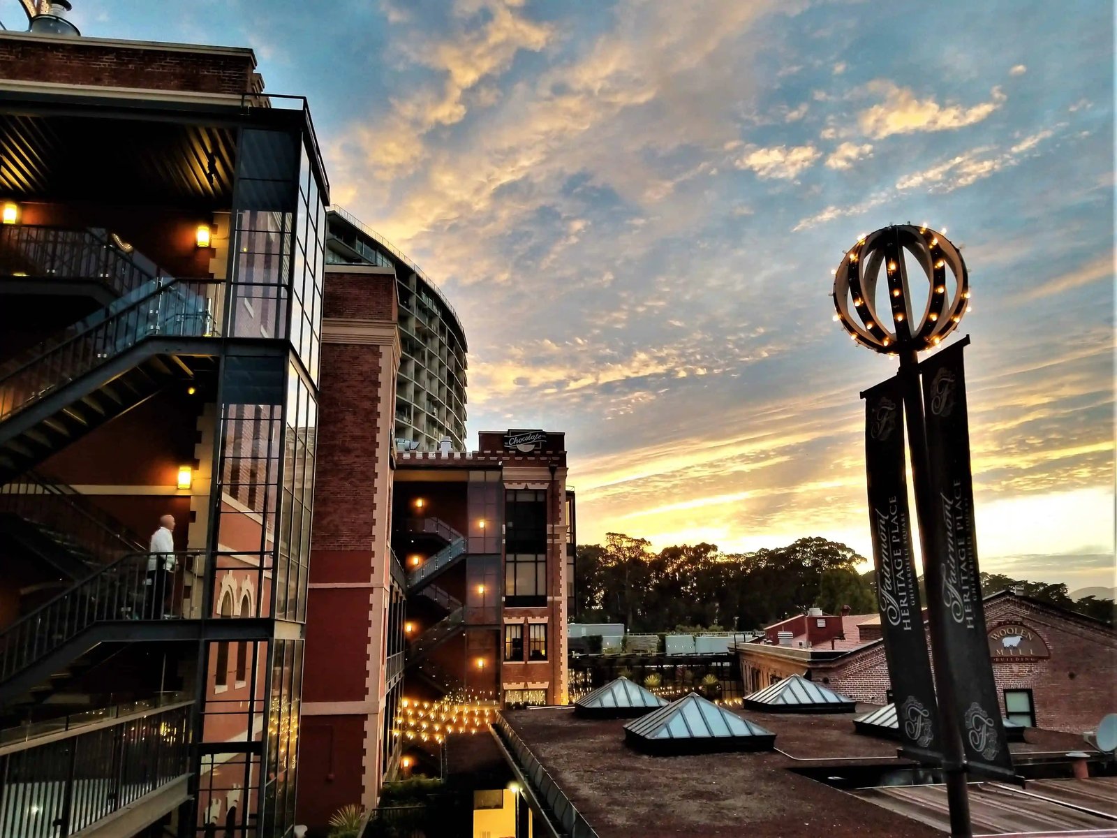 Fairmont Heritage Place, Ghirardelli Square Hotel — backstory