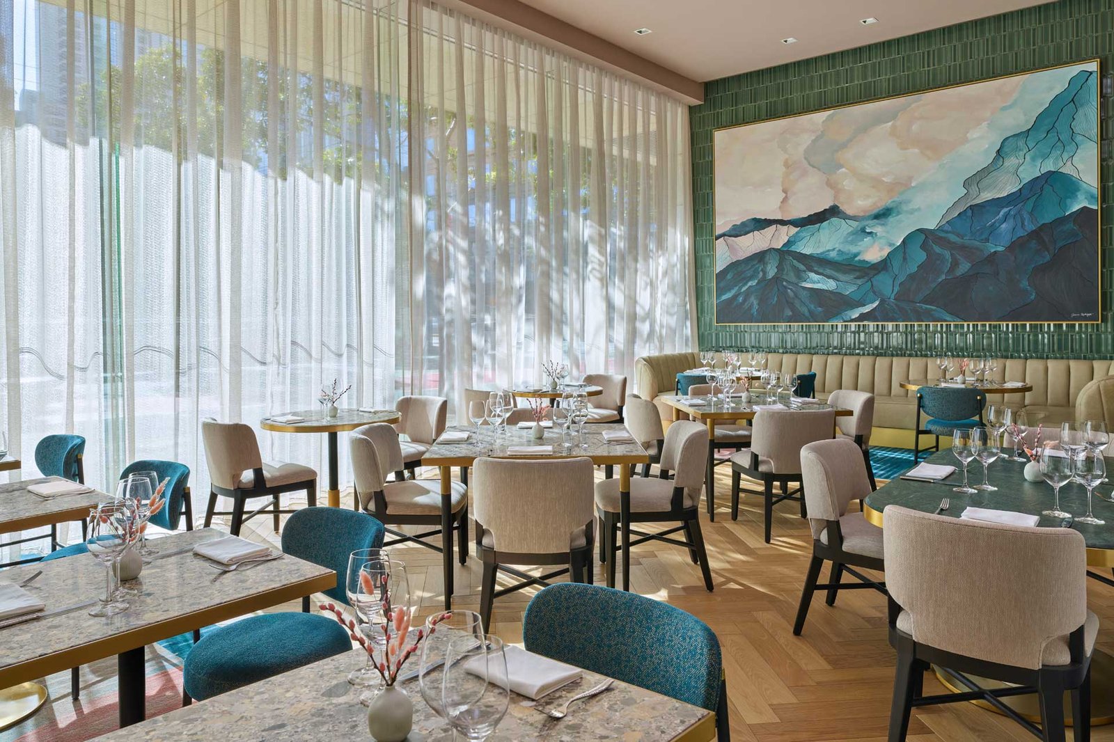 The St. Regis San Francisco, at the table