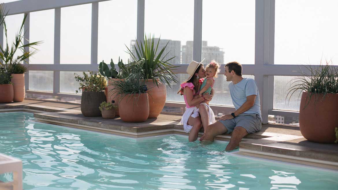 Omni Austin Hotel Downtown, the pool