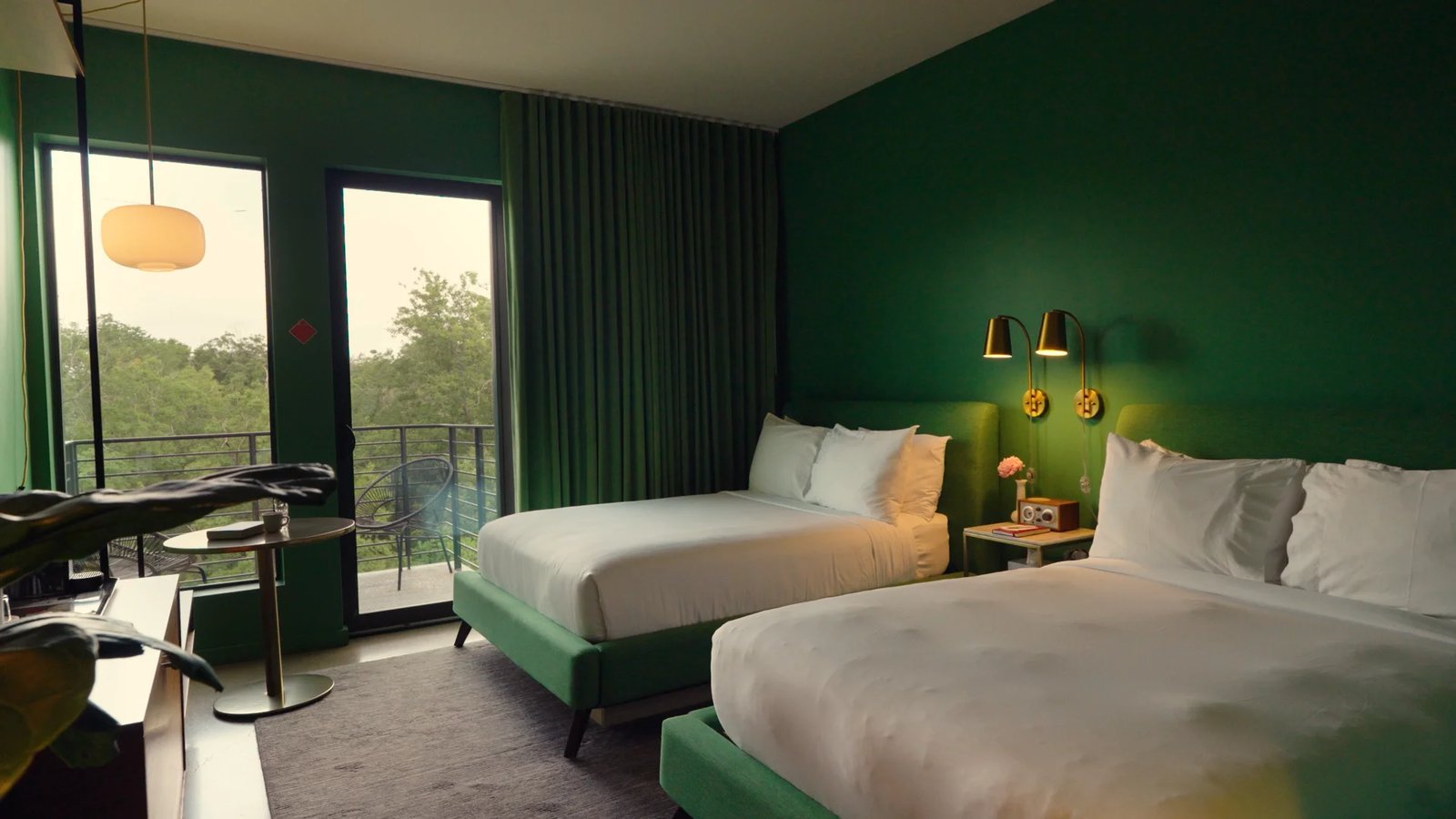 The Ruby Hotel — rooms