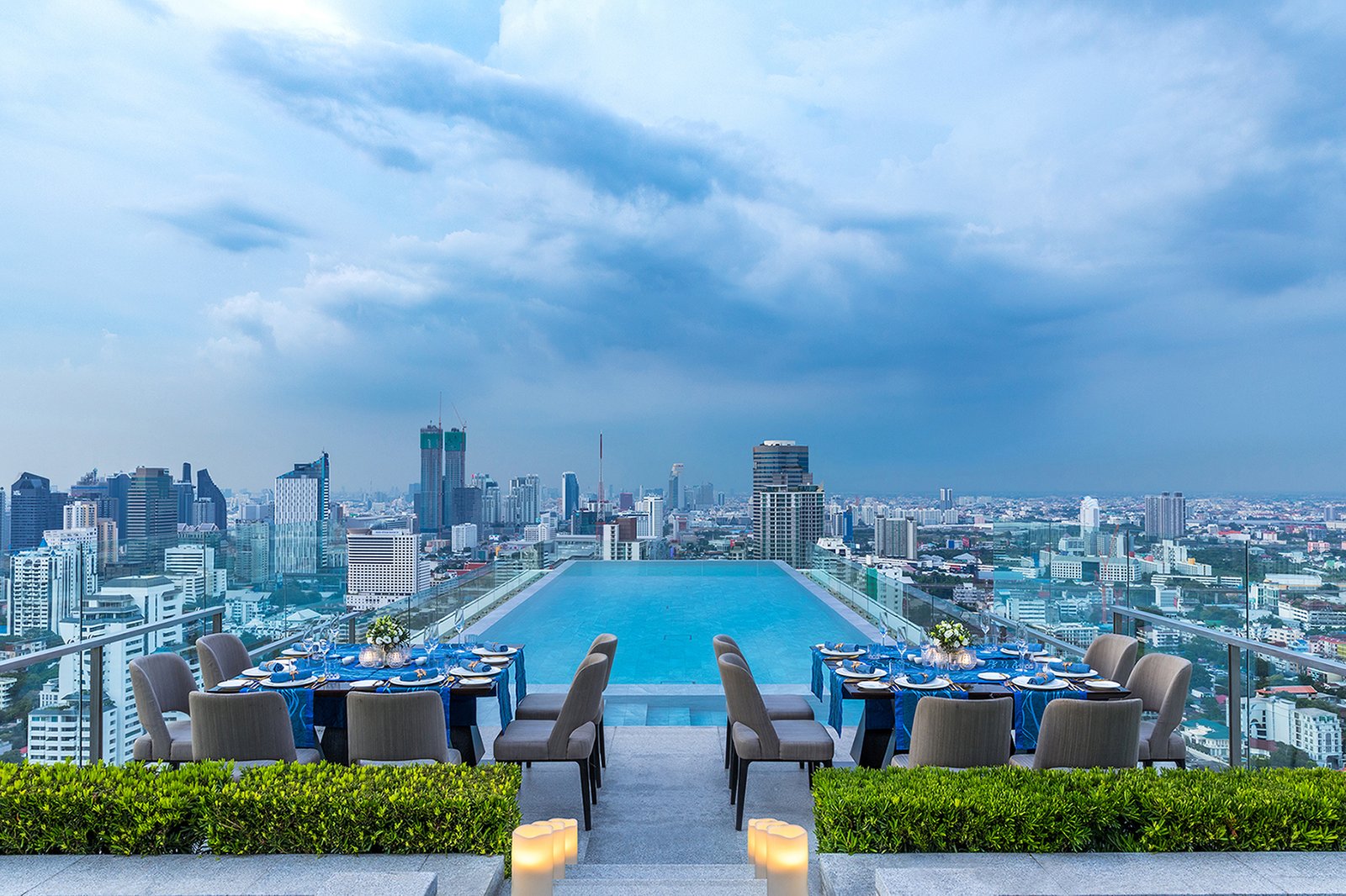 137 Pillars Suites & Residences Bangkok, at the table
