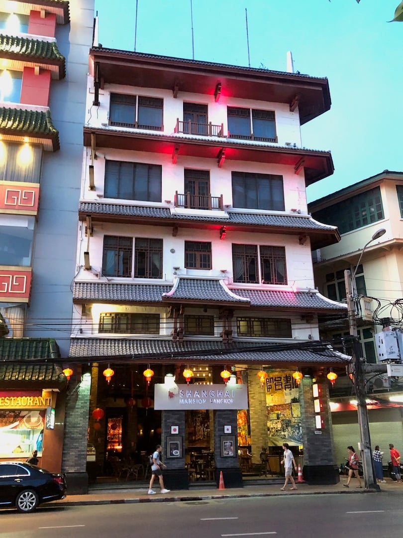 Shanghai Mansion Bangkok — backstory