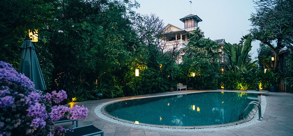 Chakrabongse Villas, the pool
