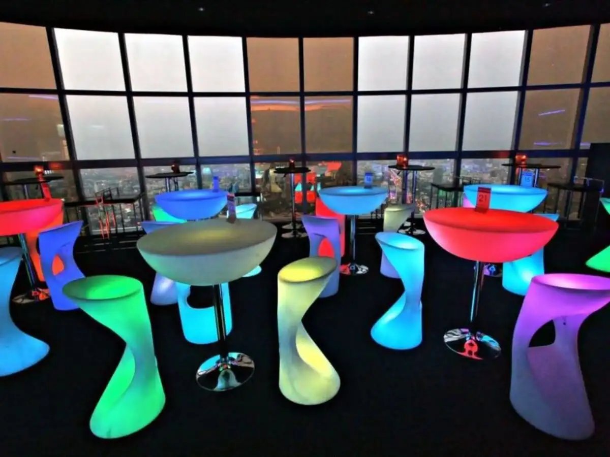 Baiyoke Sky Hotel — eat & drink