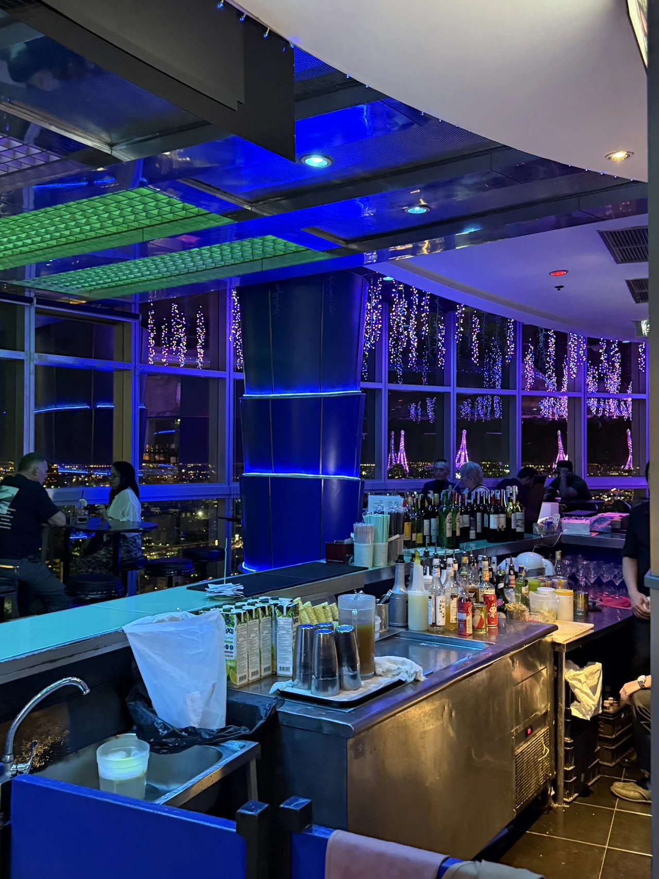 Baiyoke Sky Hotel — eat & drink