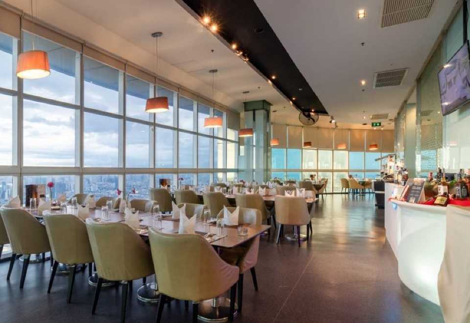 Baiyoke Sky Hotel — eat & drink