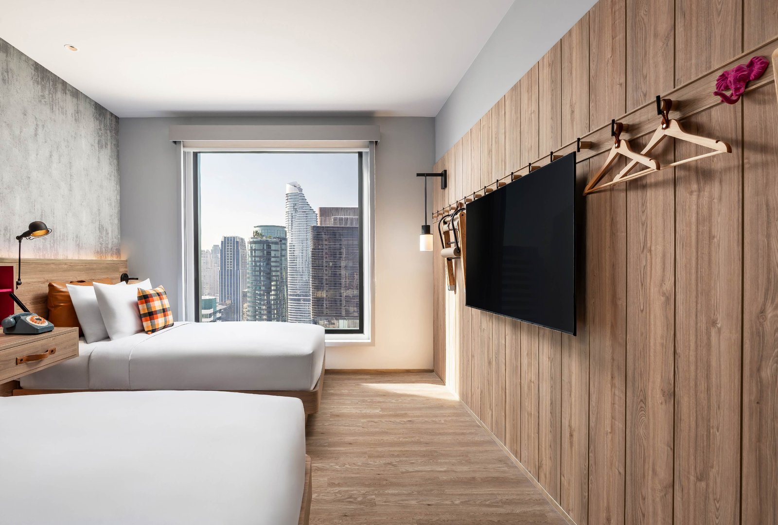 Moxy Bangkok Ratchaprasong — rooms