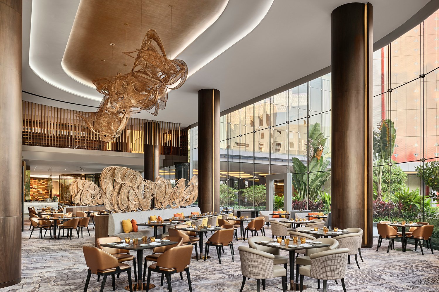 Chatrium Grand Bangkok, at the table