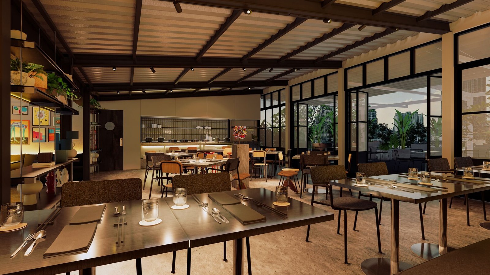 The StandardX Bangkok Phra Arthit — eat & drink