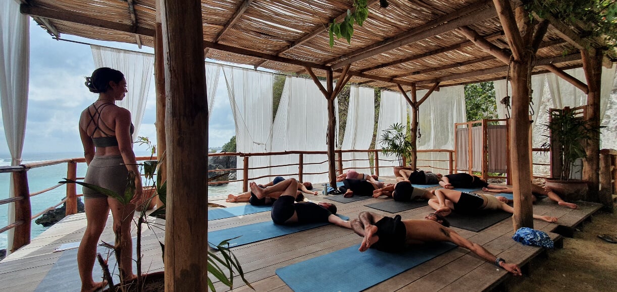 Dreamsea Surf Camp Uluwatu, the yoga shala