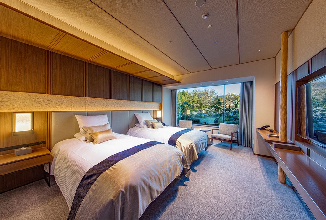 Hotel Okura Kyoto Okazaki Bettei — rooms