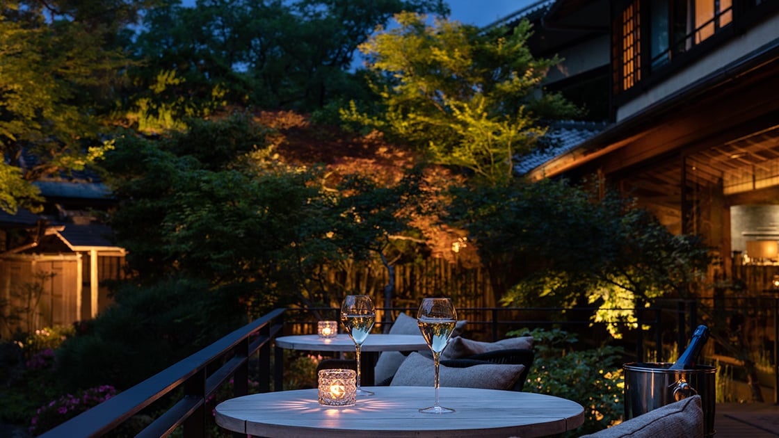 Nanzenji Sando Kikusui, garden restaurant & terrace