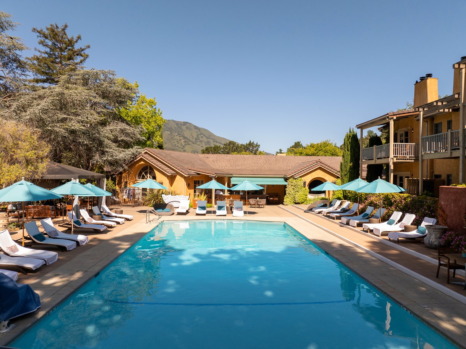 Bernardus Lodge & Spa, the pool
