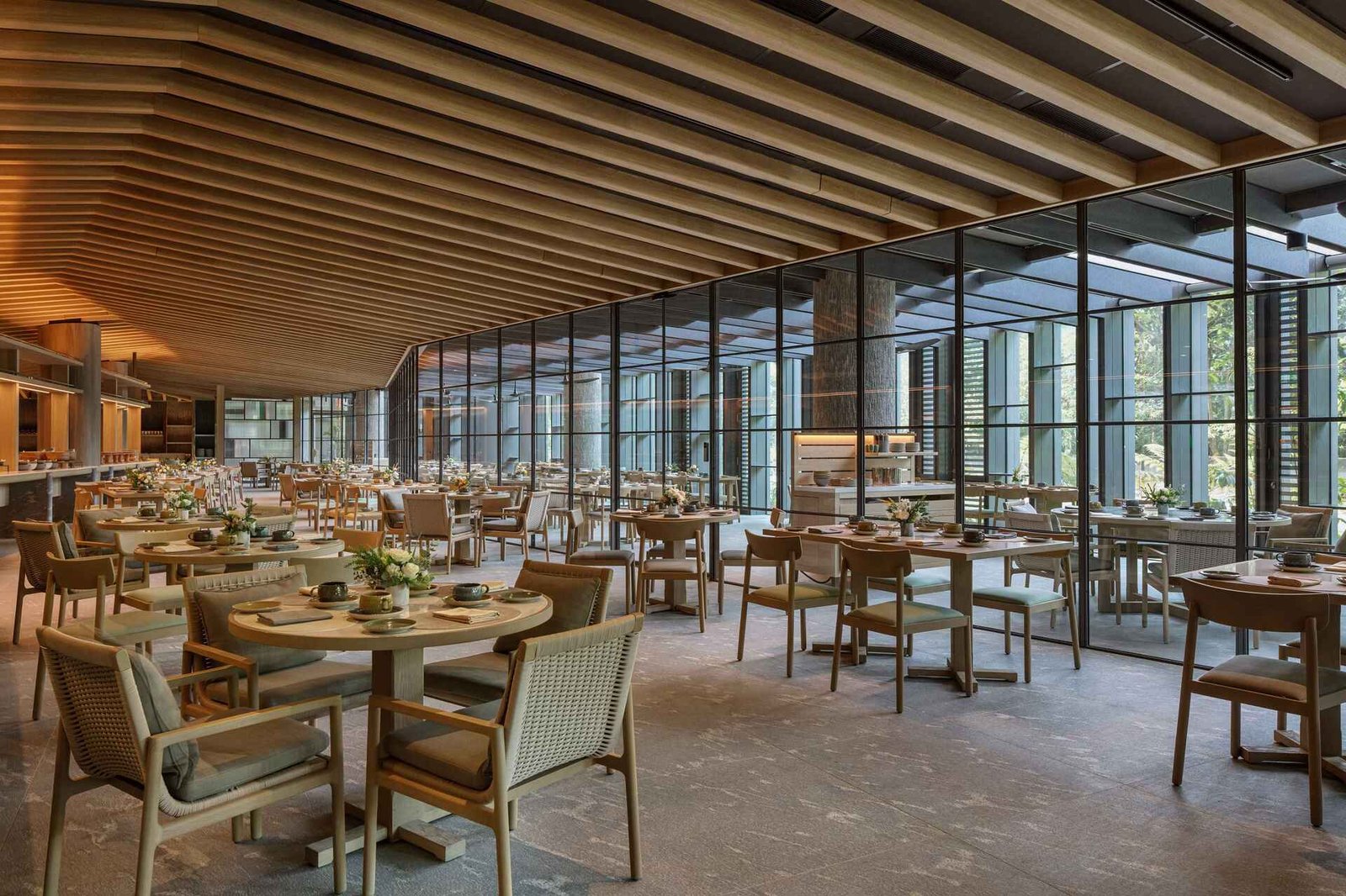 Mandai Rainforest Resort by Banyan Tree, at the table