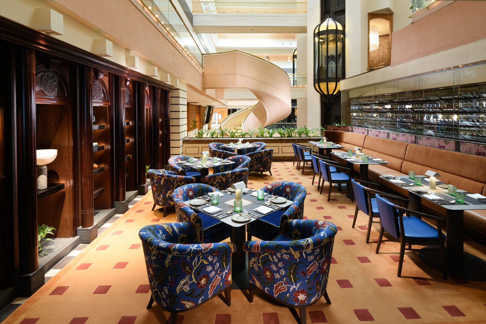 Conrad Singapore Orchard, at the table