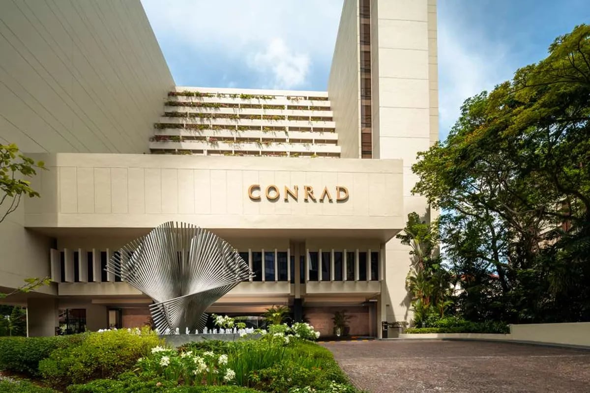 Conrad Singapore Orchard — backstory
