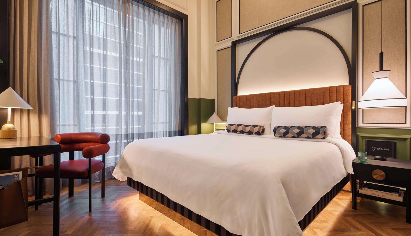 QT Singapore, rooms