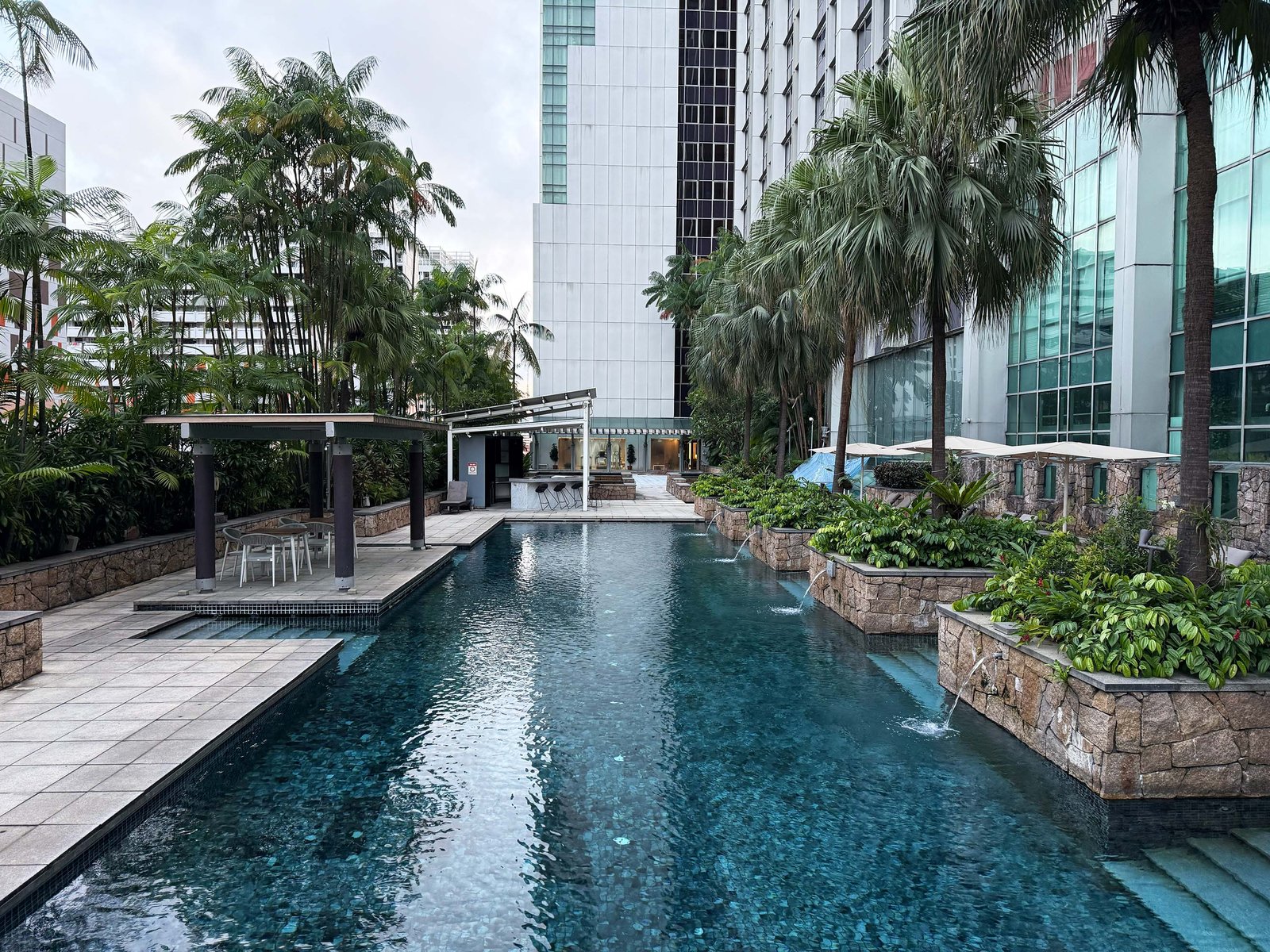 Amara Singapore, the pool