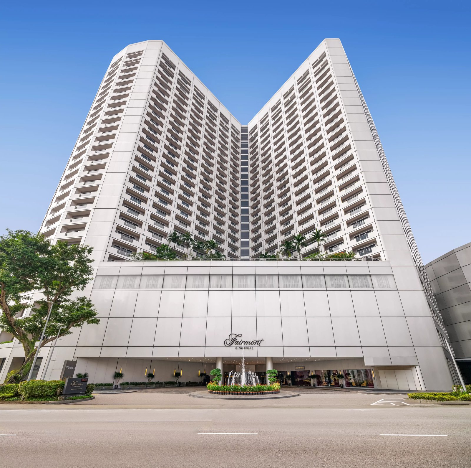 Fairmont Singapore — backstory