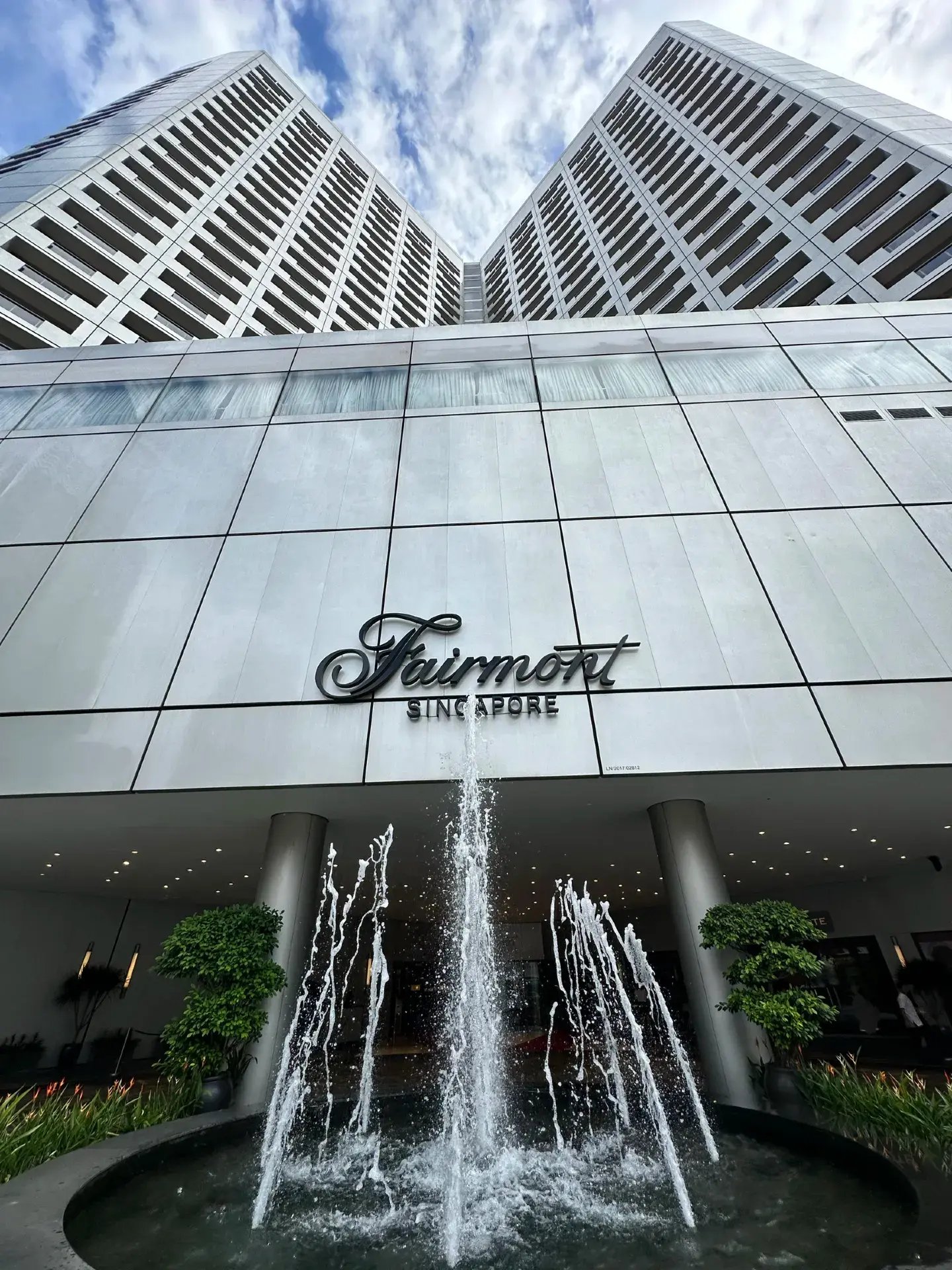 Fairmont Singapore — backstory