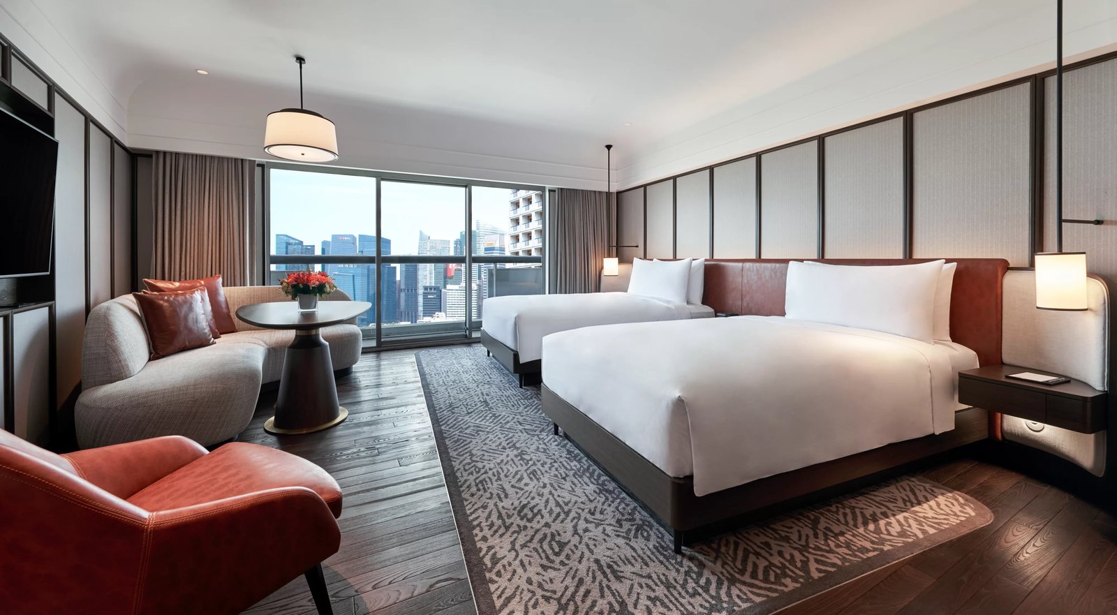 Fairmont Singapore — rooms