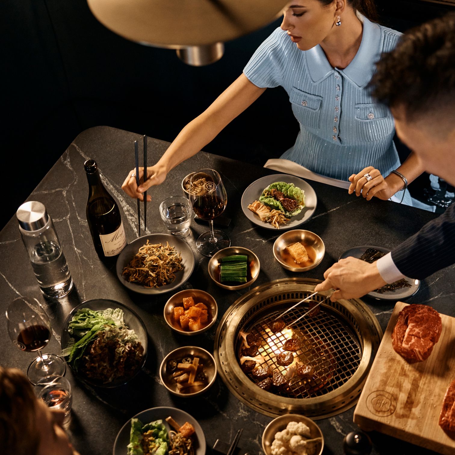 COMO Metropolitan Singapore, at the table