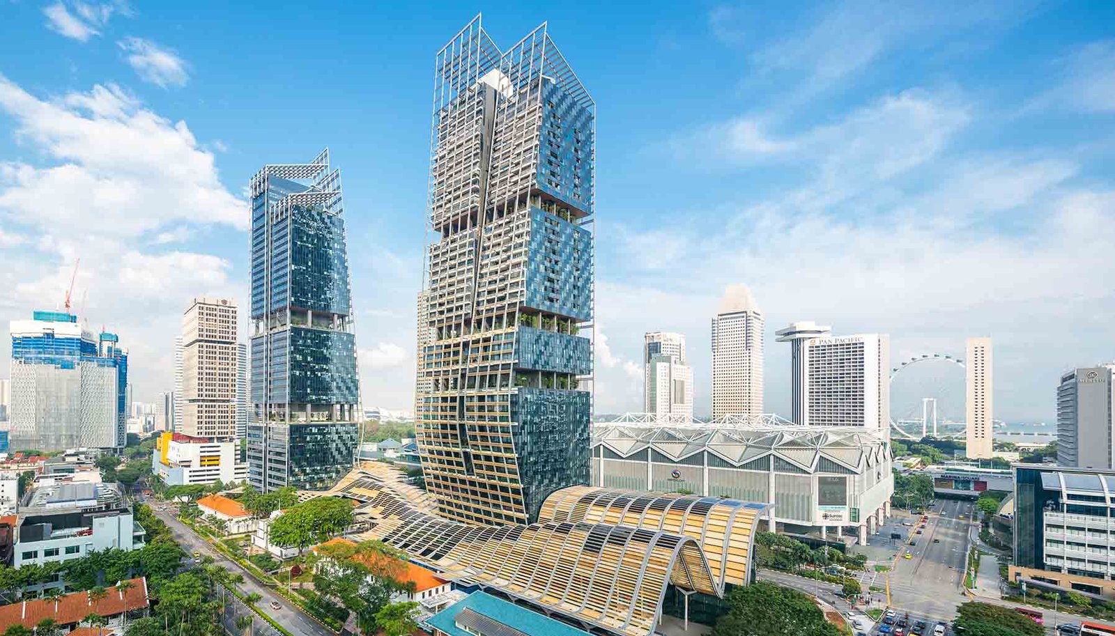 JW Marriott Hotel Singapore South Beach — backstory