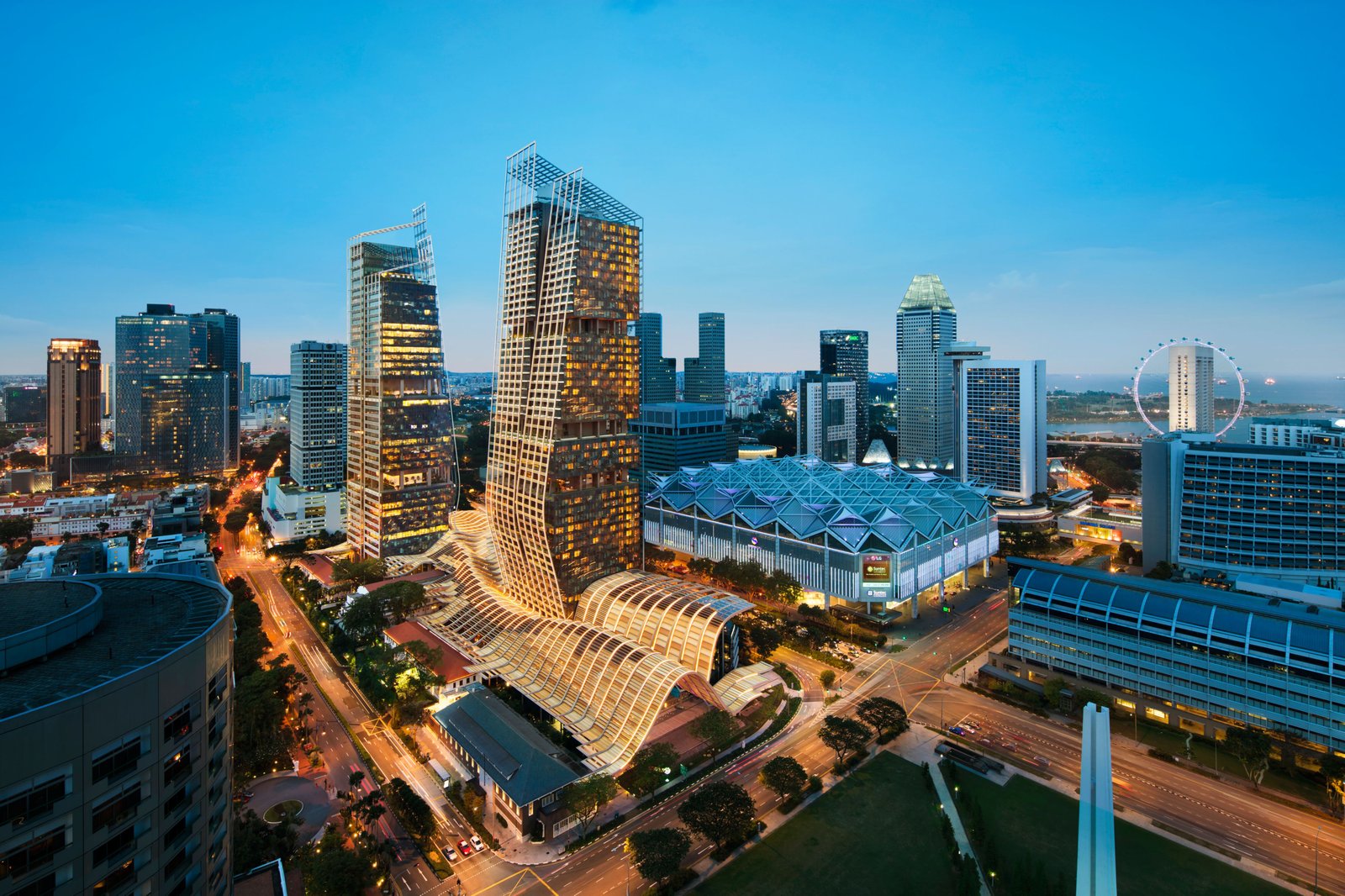 JW Marriott Hotel Singapore South Beach — backstory