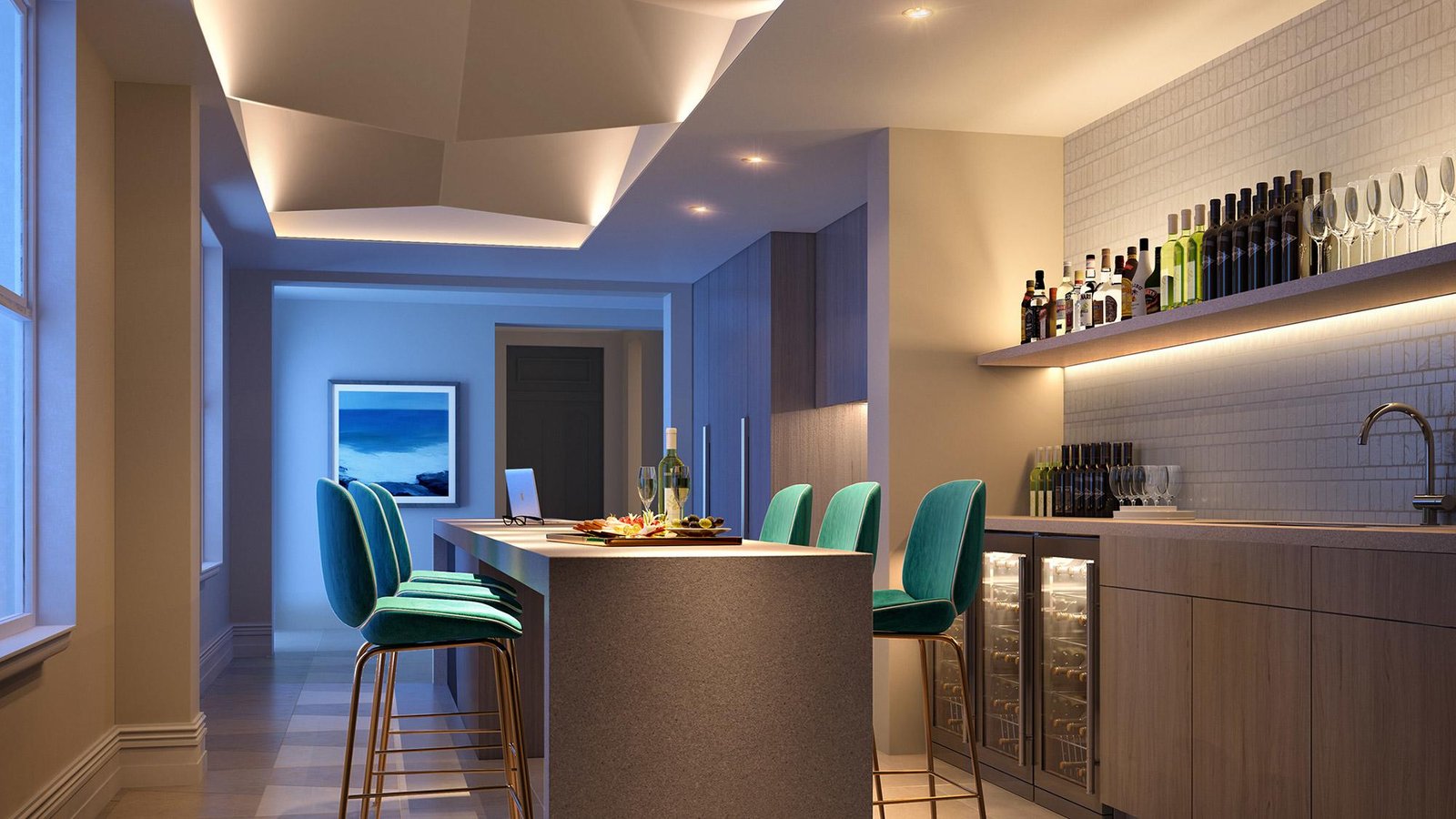 Spicers Potts Point, library lounge & reception bar