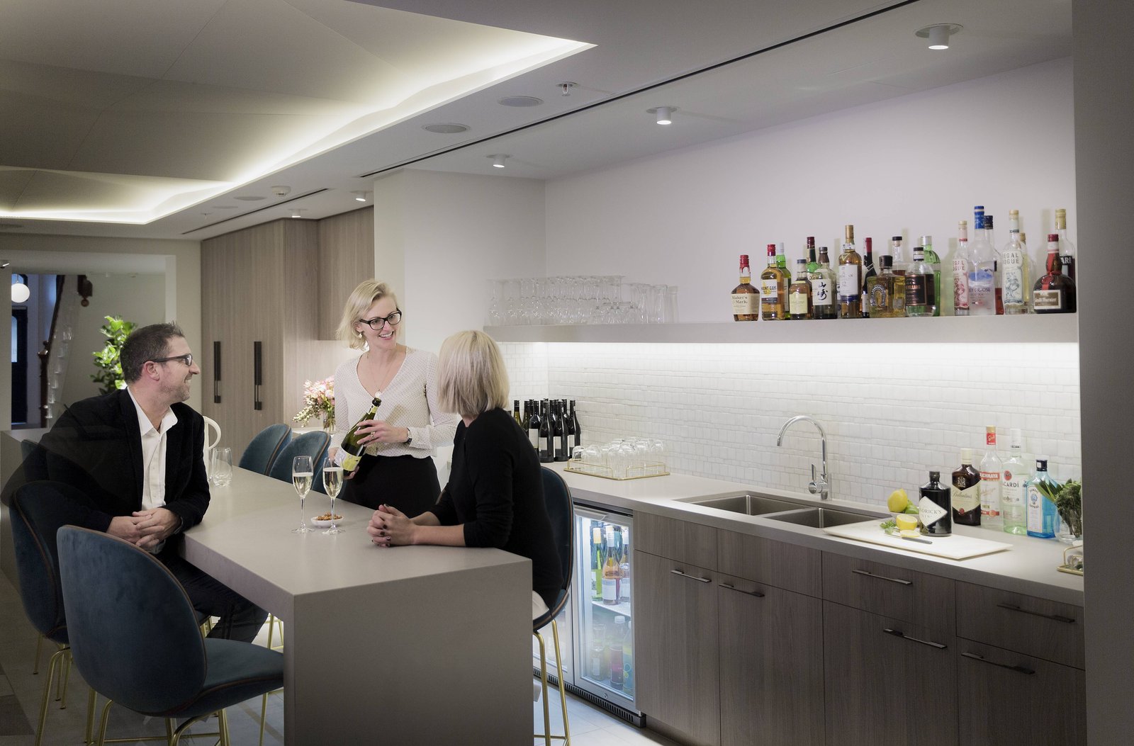 Spicers Potts Point, library lounge & reception bar