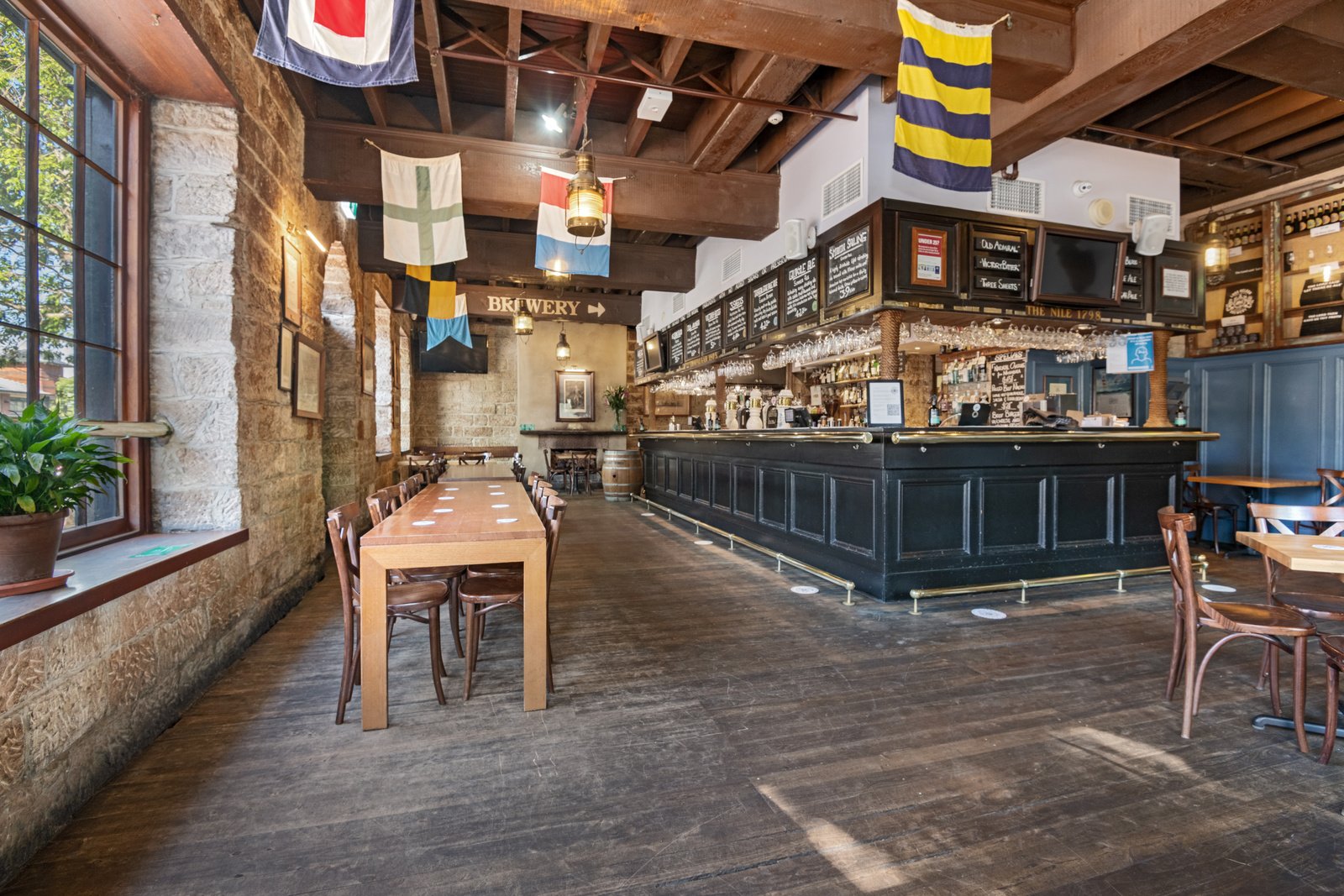 The Lord Nelson Brewery Hotel — eat & drink
