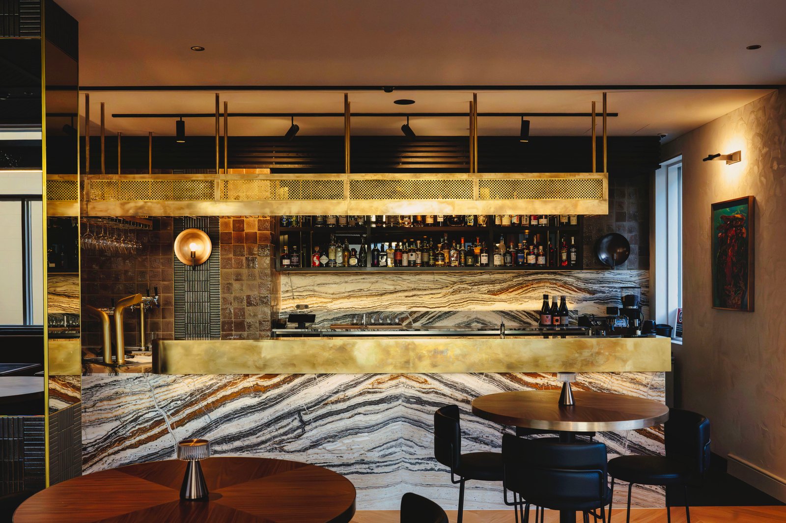 The Grand National Hotel by Saint Peter, the front bar