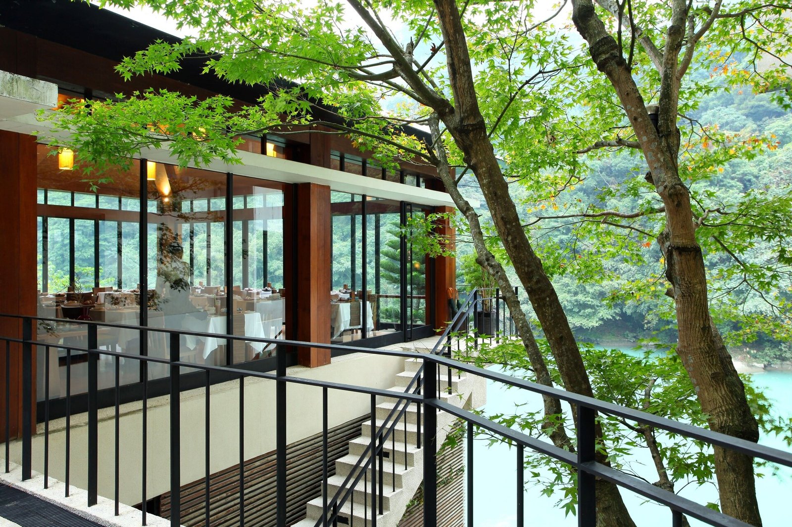 Volando Urai Spring Spa & Resort, at the table