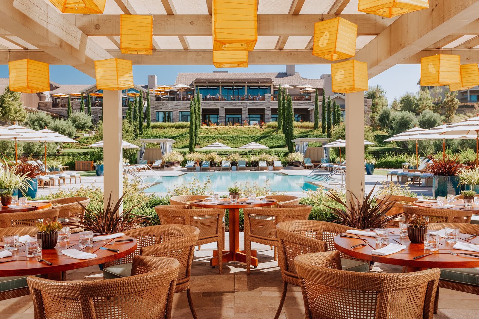 Rosewood Sand Hill Hotel, madera