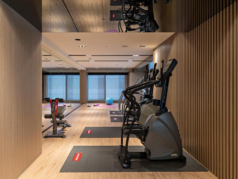 Hanns House, the gym