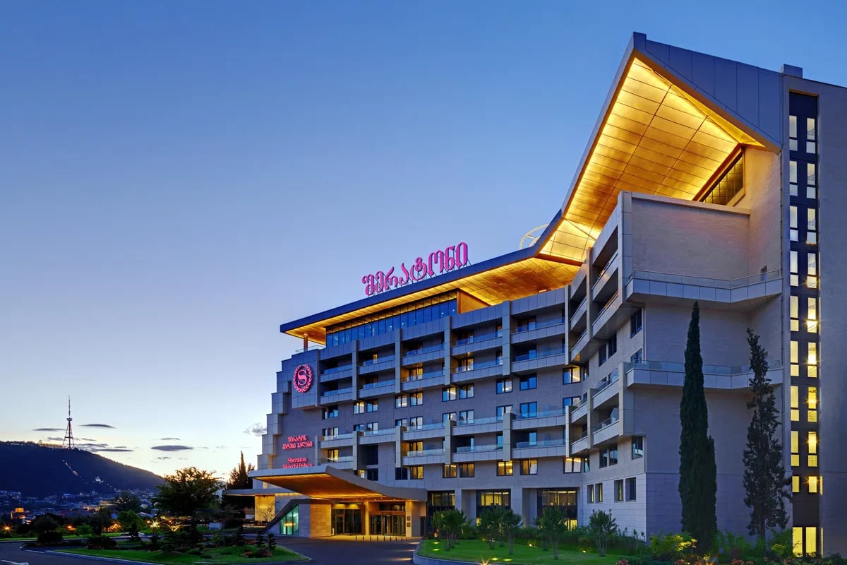 Sheraton Grand Tbilisi Metechi Palace — backstory