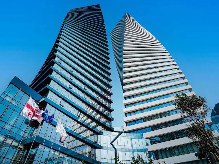Pullman Tbilisi Axis Towers — backstory