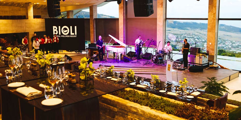 Bioli Wellness Resort, bioli hall & bioli lounge restaurant